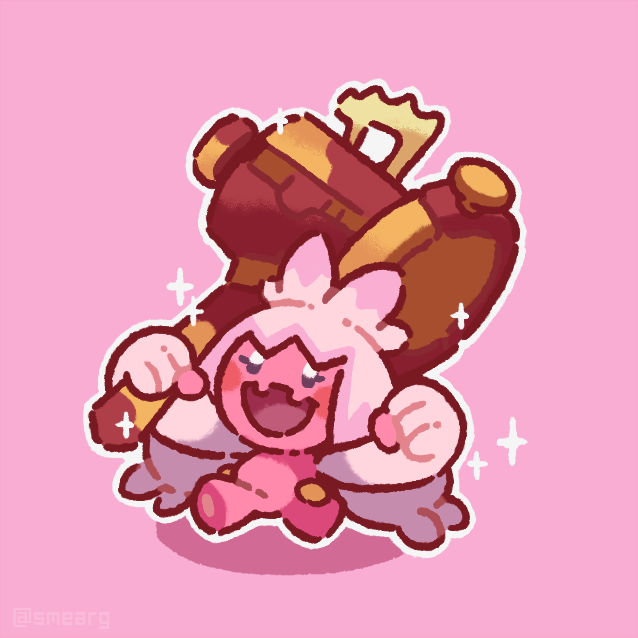 a rowdy lil tinkaton for this mornin'! 👼👹🔨