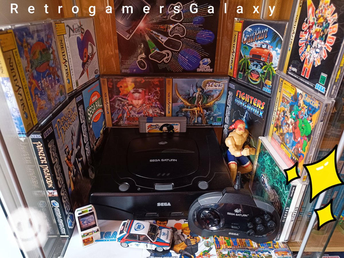 retrogamgalaxy's tweet photo. 🩶🖤🤍Debes jugar a Sega Saturn! 🇯🇵🇪🇺🇺🇲
#SEGA,#Saturn,#SegataSanshiro
#PanzerDragoon,#Nights,#FightersMegamix,#BurningRangers,#SegaRally,#GuardianHeroes,#Decathlete,#VirtuaCop,#VictoryGoal,#Astal,#RadiantSilvergun,#ClockworkKnight,#DieHardArcade,#DeepFear,#SonicR,#BulkSlash,#Bug https://t.co/woNndBkkOI