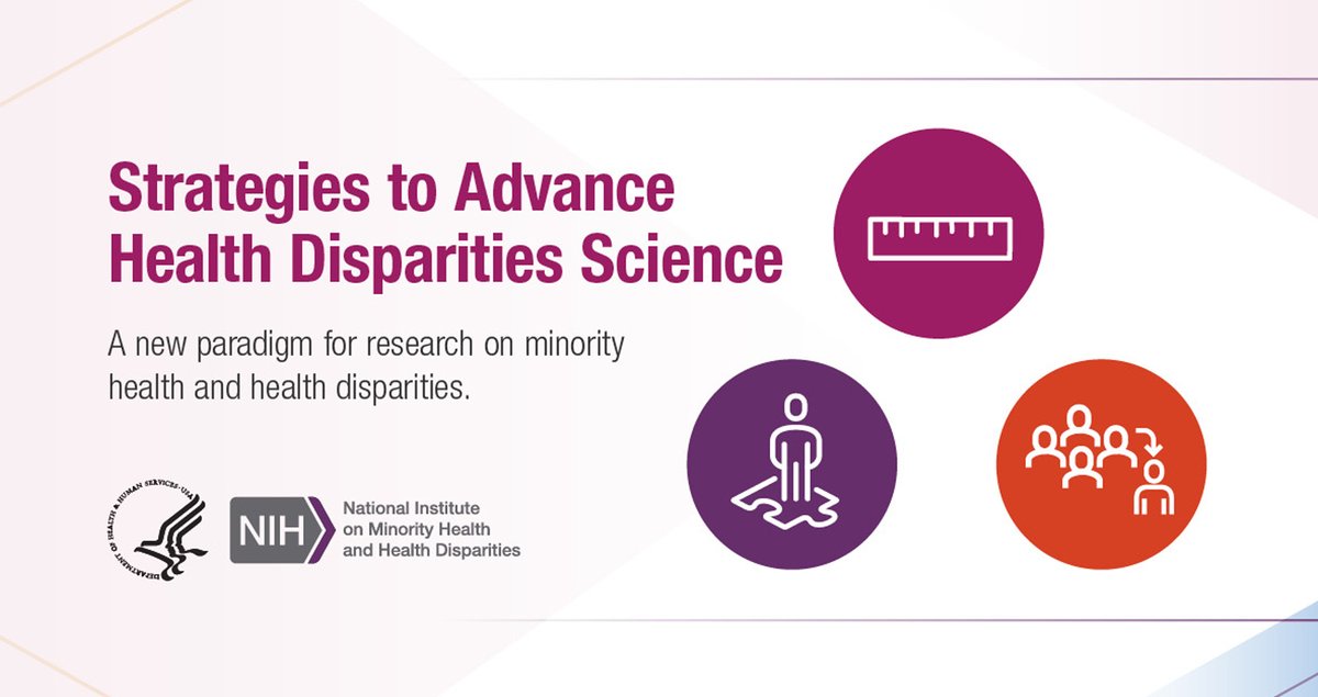 ICYMI: NIMHD established a new paradigm to transform #MinorityHealth and #HealthDisparities research with 30 NIMHD science visioning research strategies. Learn more: bit.ly/2mmw7z9 #NIMHDResearch