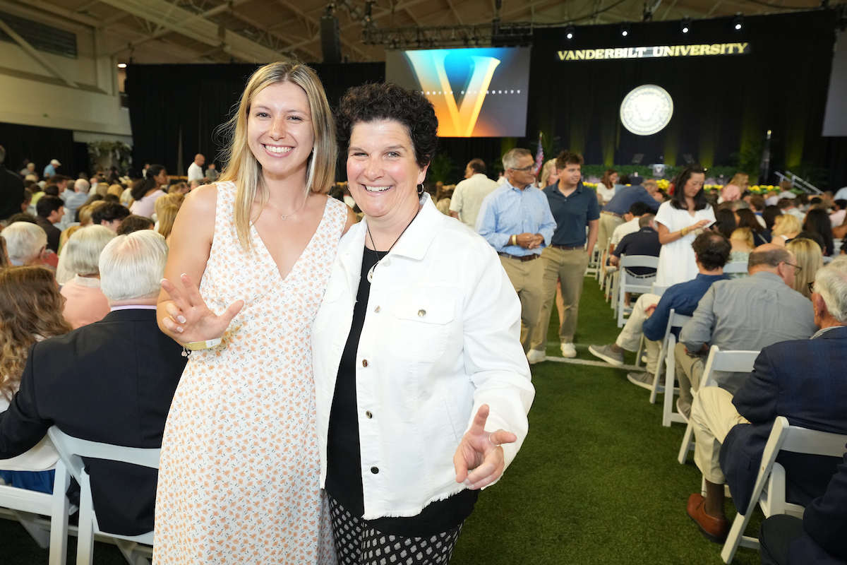 Festivities are in full swing at Vanderbilt for Graduates Day 💛🖤 #VU2024