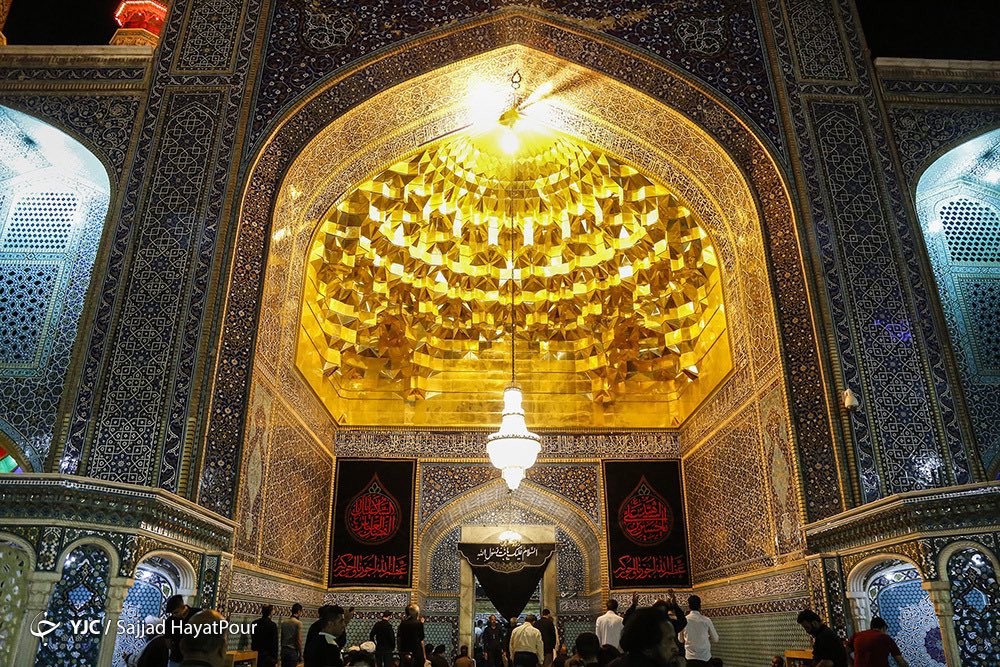 From: Iran (Qom) To: American & European students Your courage makes you part of the honored people of Qom, followers of Lady #Masuma,who strove for the divine goal.That is,to train the top leaders of the Promised Savior's government to establish the new Islamic Civilization.