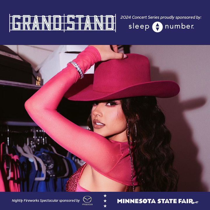 Tickets are on sale at 10 a.m. TOMORROW, May 10 for @iambeckyg at the Minnesota State Fair Grandstand on Thursday, Aug. 22! ✨ This show is a part of the 2024 Grandstand Concert Series, proudly sponsored by @sleepnumber. 🎟️ Get tickets at: bit.ly/msf-becky-g