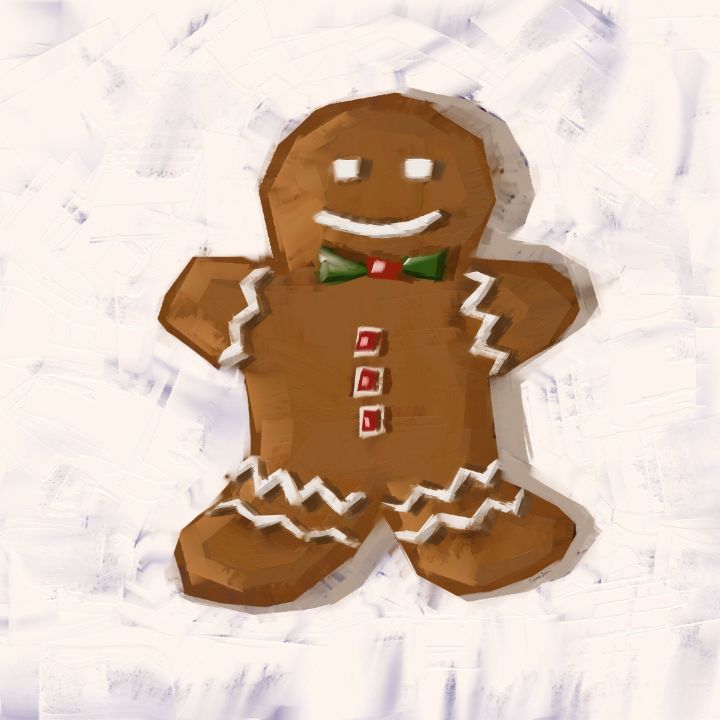 Art of the Day: 'Christmas cookie'. Buy at: ArtPal.com/tijanadobic?i=…