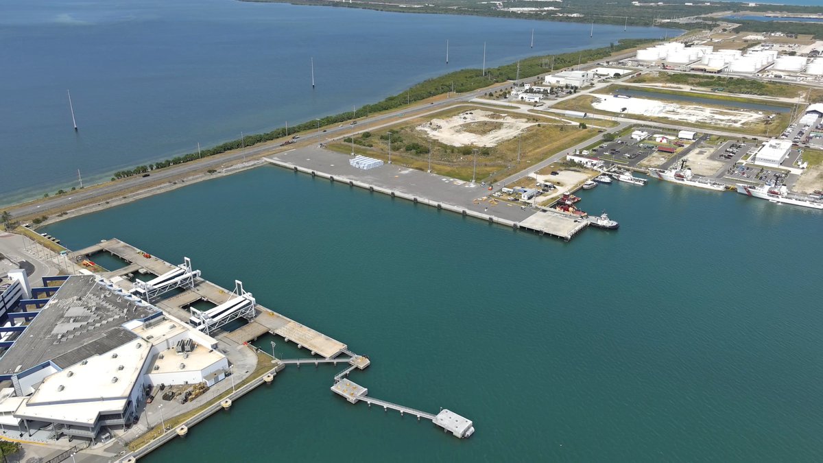 PortCanaveral's tweet photo. NEW CRUISE TERMINAL PLANNED ON PORT'S NORTH SIDE:  Port Canaveral announced its plan today to build a new cruise terminal to meet the growing demands of the cruise industry. The strategic decision to build a new multi-user cruise terminal at the Port’s existing North 8 berth provides significant cost savings, operational flexibility, and an expedited construction timeline of approximately two years to accommodate the largest ships in the world across a spectrum of brands.
Read the entire story here: https://t.co/xqbYV5O5va