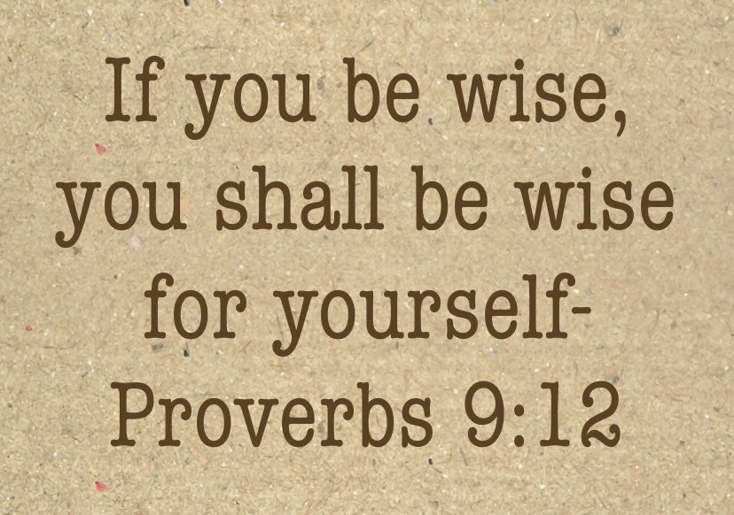 The pursuit of wisdom should undergird every other life quest because it’s the wisest #selfcare ✅ #Wisdom ✅✅✅✅✅✅✅