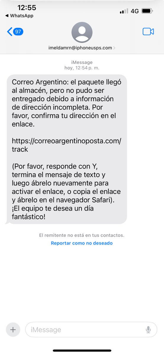insegar's tweet photo. Soy yo a los scammers cada vez se esfuerzan menos? 🤣🤣🤣 https://t.co/d24JJtAnZ8