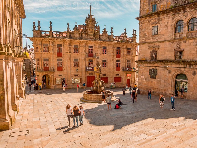 Santiago de Compostela, La Coruña.