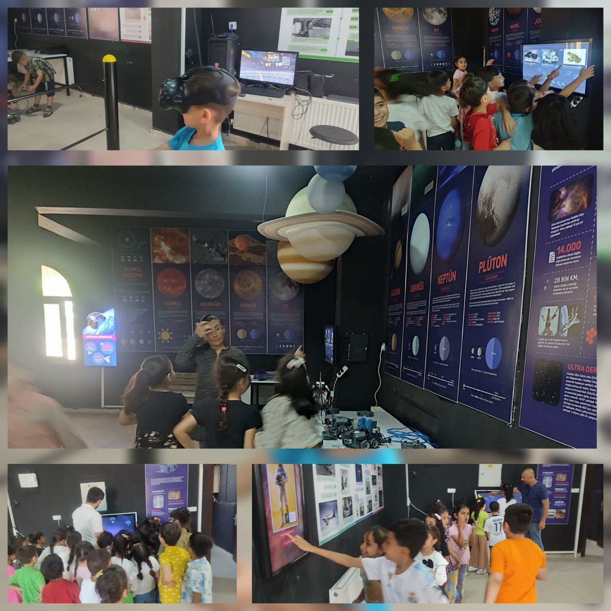 nusaybin_mem's tweet photo. 🔭🌍🌌 🚀🧑‍🚀📍#Nusaybin Bilim ve Teknoloji Merkezi (Gök Bilim Merkezi)'nde öğrencilerimiz hayalden➡️ gerçeğe ulaşmak için "Sanal Öğrenme Ortamı" ile buluşmaya ve bu sayede okulda öğrendiklerini pekiştirmeye devam ediyor. 

Gelişen teknolojinin eğitim-öğretim ortamlarına dahil edilmesiyle birlikte öğrencilerin öğrenme deneyimlerini zenginleştirmek için tasarlanmış olan ✅Planetaryum,  ✅10 Boyutlu Sinema, ✅Uzay Atölyesi, ✅Sanal Gerçeklik gibi atölyeler öğrencilerimize eğitsel kazanımlar bakımından gerçekçi deneyimler sunuyor.

@tcmeb 
@Yusuf__Tekin 
@tuncay_akkoyun 
@Murat69_Demir 
@Ercan_Kayabasi 
@umitcetin47100