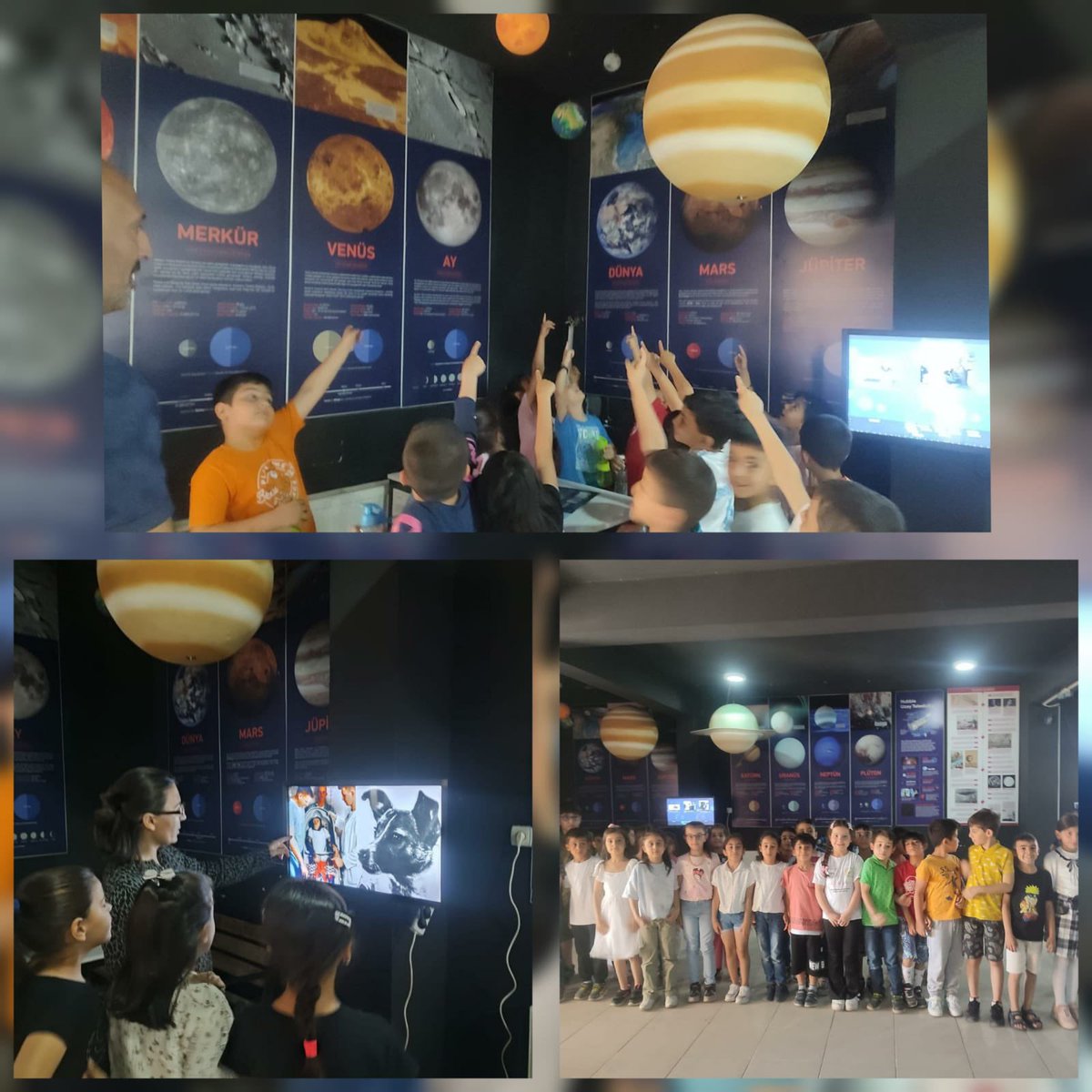 nusaybin_mem's tweet photo. 🔭🌍🌌 🚀🧑‍🚀📍#Nusaybin Bilim ve Teknoloji Merkezi (Gök Bilim Merkezi)'nde öğrencilerimiz hayalden➡️ gerçeğe ulaşmak için "Sanal Öğrenme Ortamı" ile buluşmaya ve bu sayede okulda öğrendiklerini pekiştirmeye devam ediyor. 

Gelişen teknolojinin eğitim-öğretim ortamlarına dahil edilmesiyle birlikte öğrencilerin öğrenme deneyimlerini zenginleştirmek için tasarlanmış olan ✅Planetaryum,  ✅10 Boyutlu Sinema, ✅Uzay Atölyesi, ✅Sanal Gerçeklik gibi atölyeler öğrencilerimize eğitsel kazanımlar bakımından gerçekçi deneyimler sunuyor.

@tcmeb 
@Yusuf__Tekin 
@tuncay_akkoyun 
@Murat69_Demir 
@Ercan_Kayabasi 
@umitcetin47100