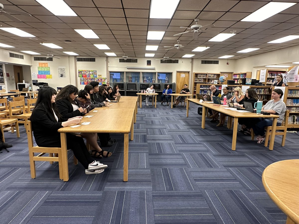 CartwrightSD's tweet photo. The Project Citizen Showcase is happening at Desert Sands Middle School, Academy of Journalism and Communications. Our scholars are presenting excellent projects on community issues that matter. Get inspired by their creativity and dedication to making a difference! 🏫🌍 #ProjectCitizen #CommunityEngagement #DesertSandsMS