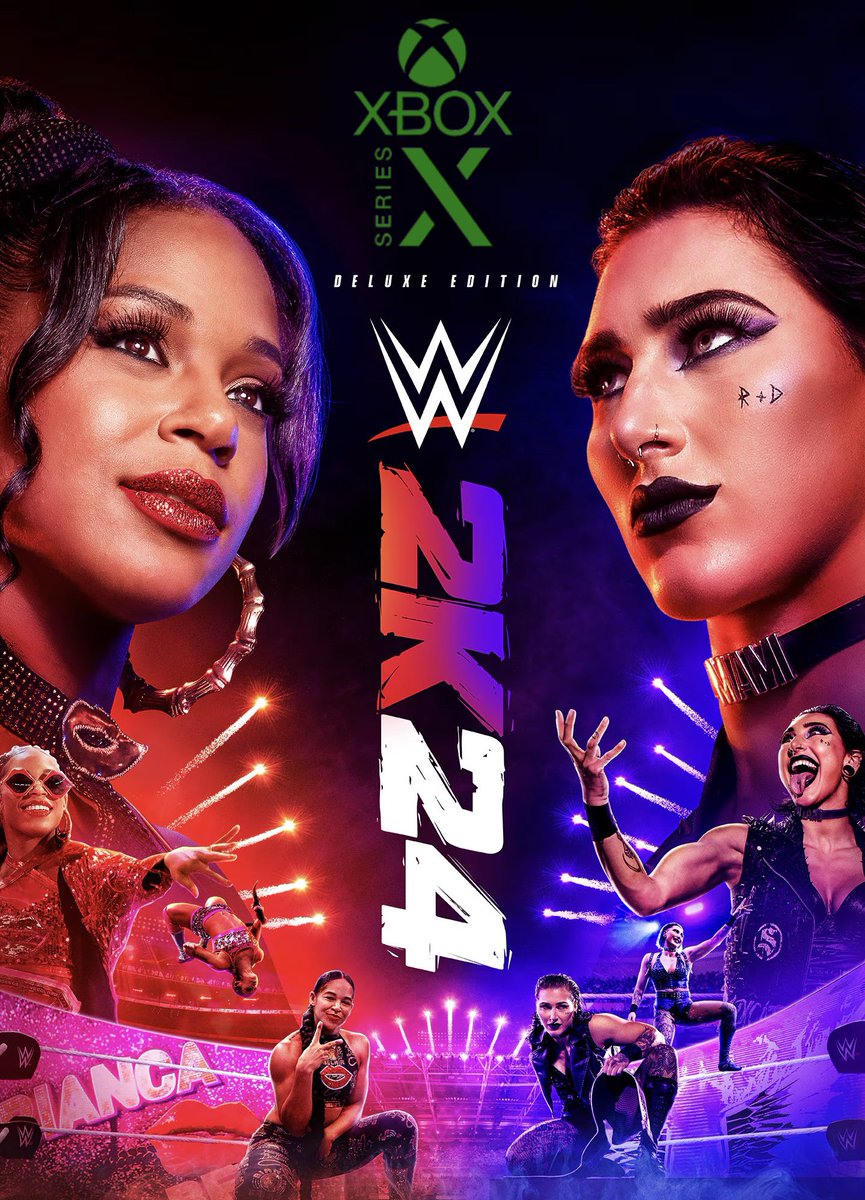 #WWE2K24 DELUXE EDITION GIVEAWAY! 1 XBOX Digital Code provided by @2k and @WWEgames 🚨Instructions below 1. Follow me on here✅️ 2. Like & Retweet✅️ 3. Tag a friend✅️ 🟢DISCLAIMER Winner Announced Monday 5/13/24 at 12pm EST.