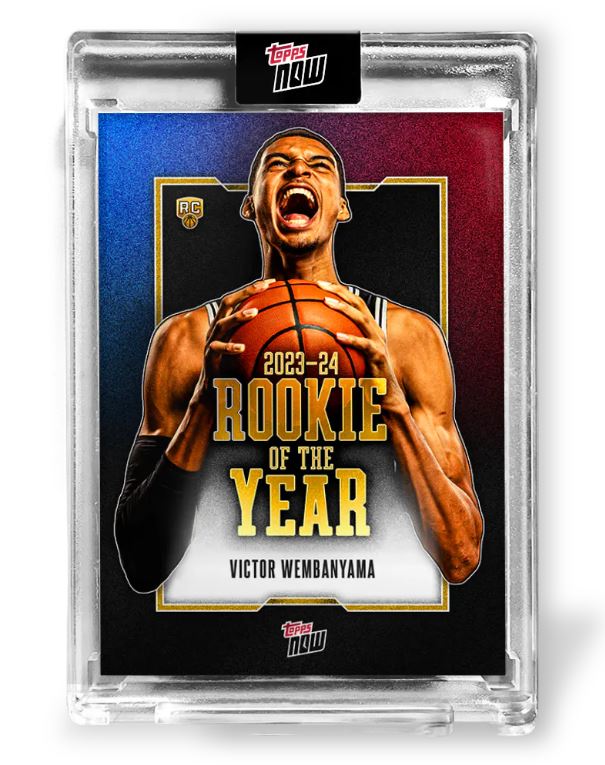 Wemby 'Alien' 👽 parallels and autographs can be found in randomly selected orders! 6 hours left to order ⬇️ 2023-24 Topps Now Victor Wembanyama ROTY 🏀 sovrn.co/d53r6nq #ad