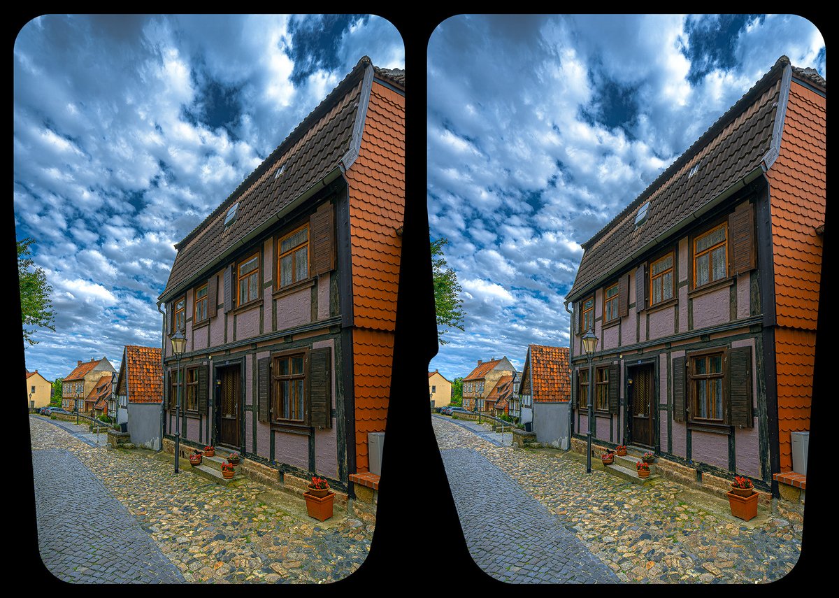 #Quedlinburg #3D #Stereoscopy #Kreuzblick #Crossview #Stereo3D #Harz