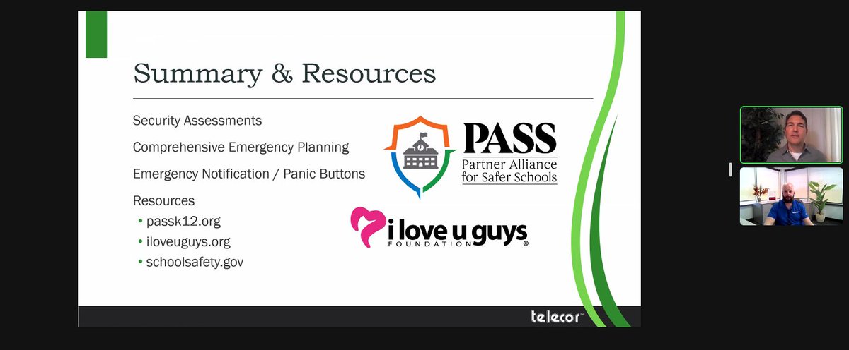 Check out this summary and resources for security assessments, emergency planning, and more: @PASSK12, @iloveuguys, and @SchoolSafetyGov #schoolsafety @schoolsecurity #edtech