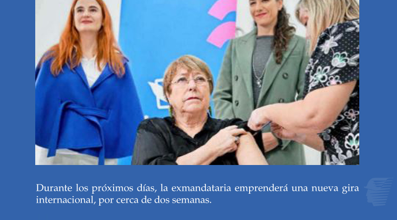 La intensa agenda pública de Michelle Bachelet: La última semana ha participado en al menos seis eventos digital.elmercurio.com/2024/05/09/C/6…
