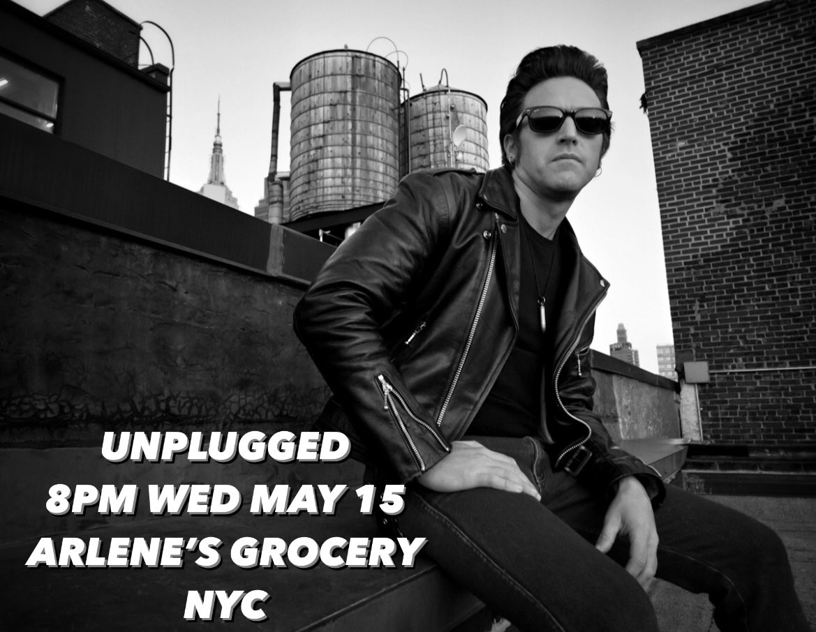 SHOW ANNOUNCEMENT! 8PM WED MAY 15! Unplugged at the $5 Rock Show @ArlenesGrocery #NYC with some very special surprise guests! See ya there! Get Advance Tix Here: aftontickets.com/event/buyticke…