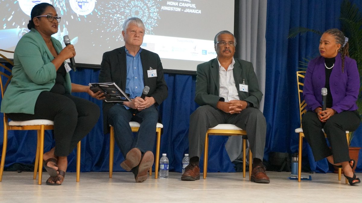 It is day 2 of the Caribbean Media Summit and we are discussing #Ethics and Responsible #AI #Journalism with @branthouston @djmillerJA and ACM co-founder @wgibbings along with ACM Vice President @nazrag @micinvestigates