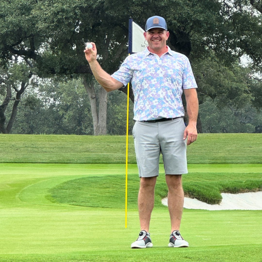 We'd like to give a huge shoutout to Mr. Miles Umstattd for his a hole-in-one yesterday afternoon on Hole No. 16 on The Oaks course. Congratulations on a fantastic shot!