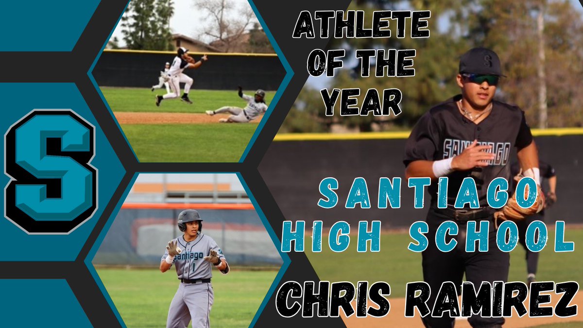 2024 “Athlete Of The Year” 

Congratulations Chris Ramirez for being named Santiago High Schools “Athlete Of The Year”. You had an amazing season. 
#gosharks 
#athleteoftheyear
#playeroftheyear 
#mvp 
#cif 
#santiago 
#shs
#sharks 
#baseball 
#highschoolbaseball