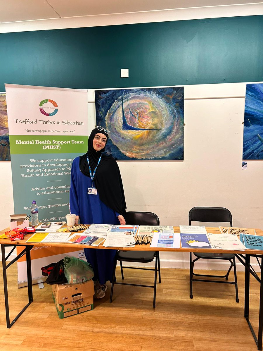 Thanks to everybody who supported and attended #RESET24 in Sale today! We loved being able to share what we do and feeling part of a fantastic community of services supporting young people's mental health! #RESET_TRAFFORD #mhst #MentalHealthWeek #MentalHealthAwarenessMonth