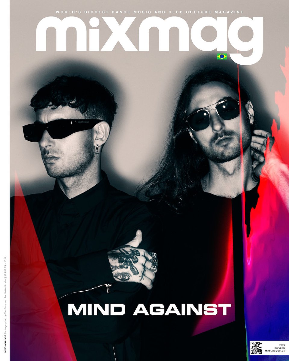 Mind Against stars on the newest cover of Mixmag Brazil. Read an exclusive interview: rb.gy/nlc63n 🔥 #mindagainst #habitat