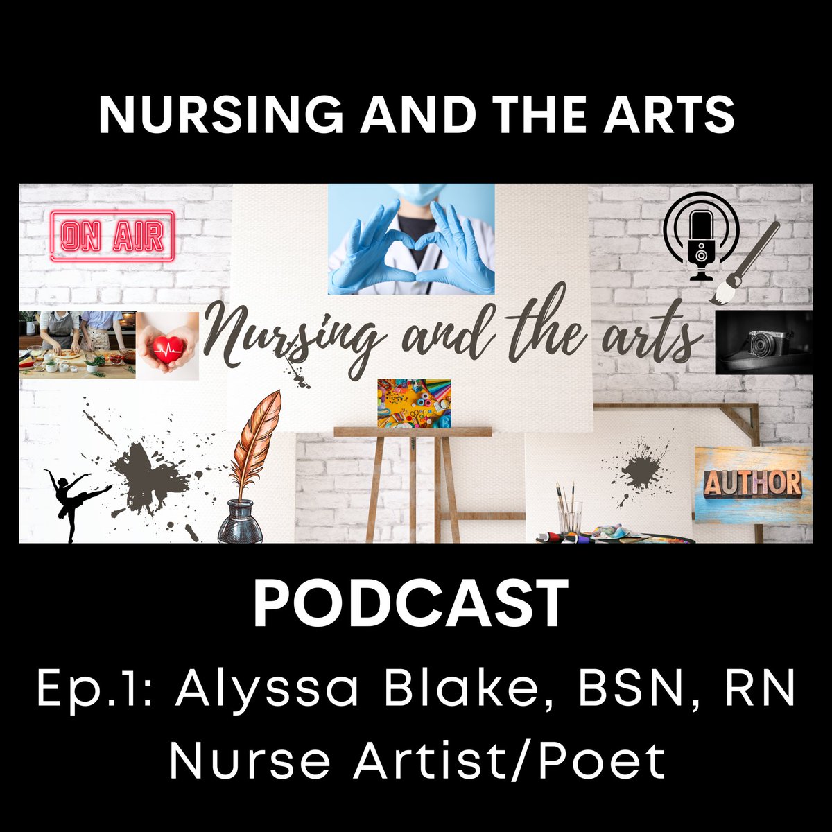Happy Nurses Week 2024! Here’s our brand new #podcast “Nursing and the Arts” ~ especially for #nursetwitter #nursesonx for #NursesWeek : sjfcommunications.com/2024/05/04/ep-…

🩺💗🎤🎧👩‍🎨🖼️🖋️✍️

#nursingandthearts #creativearts #poetry #visualart #cathartic #healingarts #rethinkwellnessrn