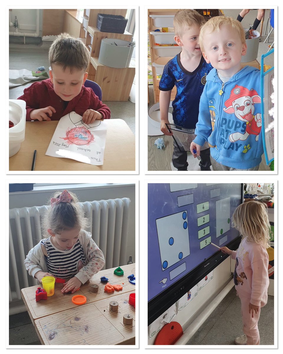 Yesterday Mrs Thomson enjoyed spending time with our new Primary 1’s while their family members had a meeting to learn about the school.  #transition #startingschool