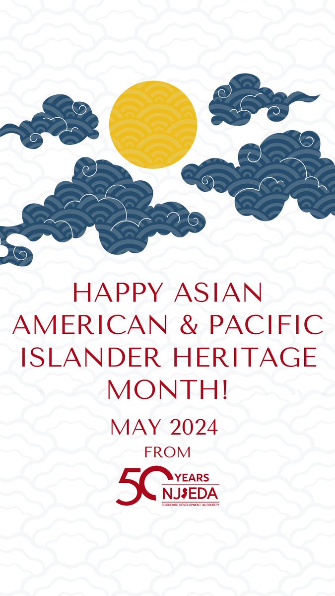 May is Asian American and Pacific Islander (AAPI) Heritage Month, a time to recognize the immense contributions of @NJGov's large AAPI community. This month, be sure to visit local AAPI-owned small businesses!
