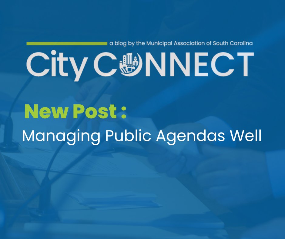 New post on the City Connect blog: https://t.co/RN8QtTAZd0. 

Public meeting agendas lie at the core of how local governments conduct their business. Agendas list the items to be considered and acted…