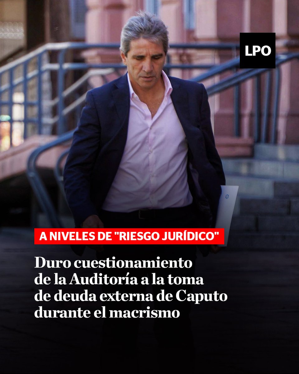 #JuanManuelOlmos #LuisCaputo #MauricioMacri | Horas después del lanzamiento del bono para energéticas, un informe de la AGN reveló que el gobierno de Macri se endeudó a niveles de 'riesgo jurídico'.
Nota: lapoliticaonline.info/3wiDcF7