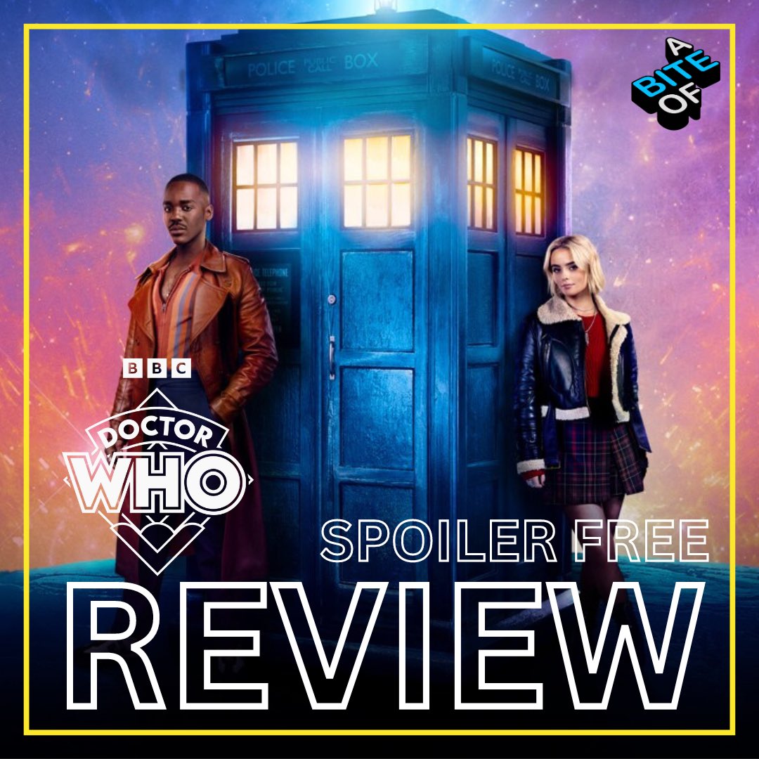 Hop in the Tardis for a spoiler free #DoctorWho review of Ep 1 & 2 Space Babies & The Devil’s Chord! Ncuti Gatwa & Millie Gibson’s chemistry, the mystery of Ruby Sunday, @JinkxMonsoon’s delicious portrayal of Maestro, RTD at the helm again & more! 💙 bit.ly/4ad1HRF