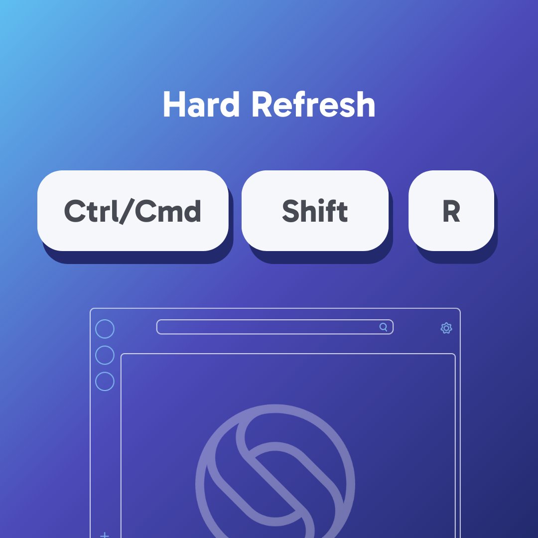 shiftbrowser's tweet image. Shift not working as expected? Try a Hard Refresh! 💥💻 Press Cmd/Ctrl Shift R, to close and swiftly relaunch Shift. ✨ 
#ShiftTips #TechMagic #TroubleshootingTips