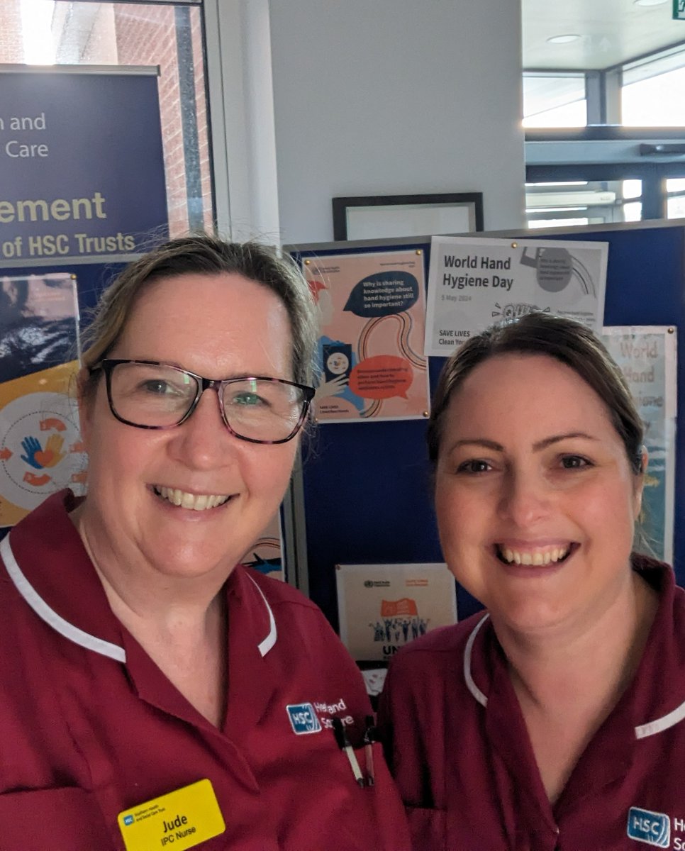 Celebrating clean hands 🧼🤝
Well done to our Infection Prevention and Control (IPC) colleagues who were out and about within our hospitals and community raising awareness of World Hand Hygiene Day.
#TeamSHSCT