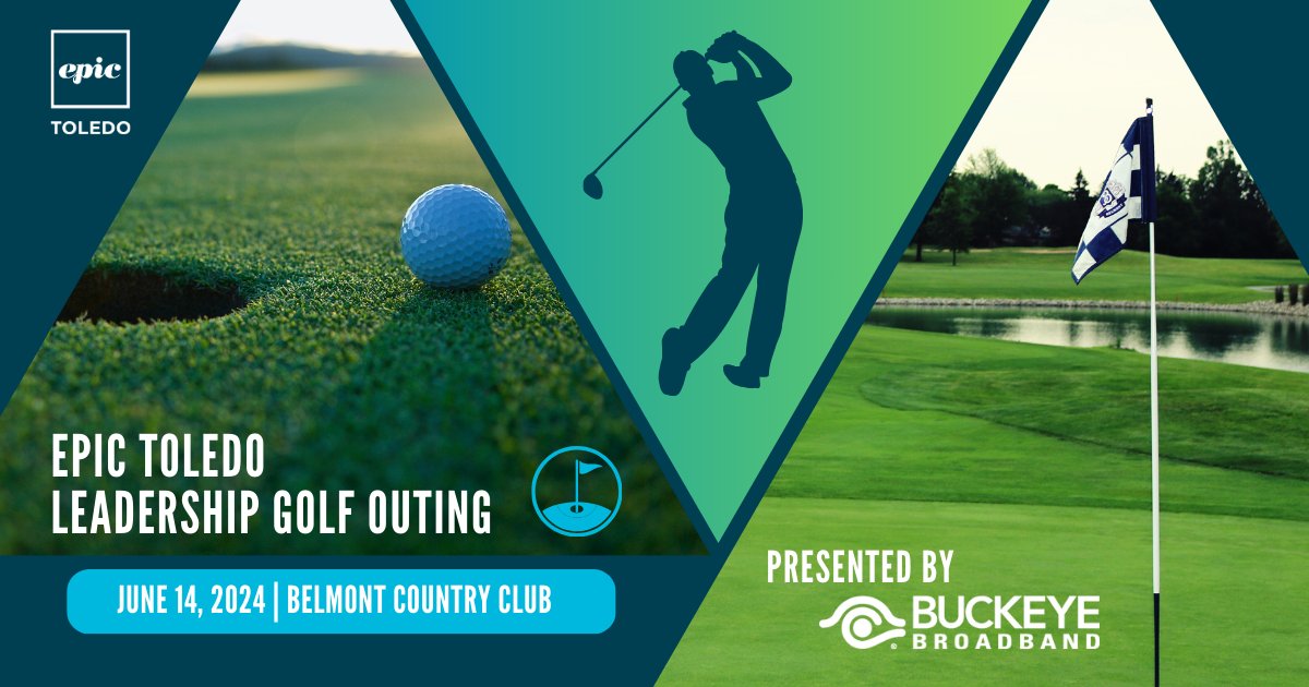Tee it up with us at Belmont Country Club on June 14th for the EPIC Toledo Leadership Golf Outing presented by Buckeye Broadband! 🏌️ ⛳ bit.ly/4d3RQ3A