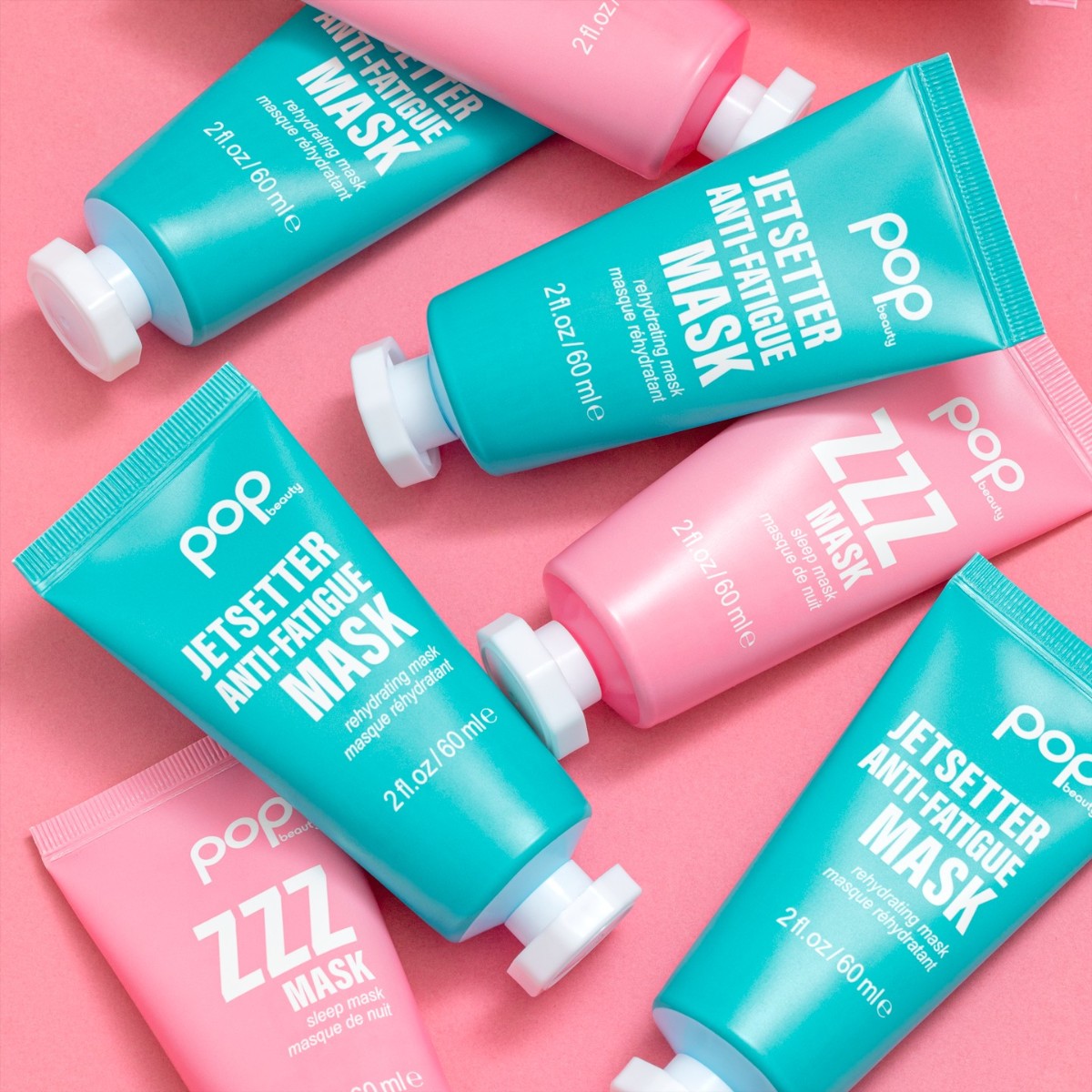 These two happy-skin creators know how to replenish and give complexion the utmost in hydration!

💙 Jetsetter Anti-Fatigue Mask: Infused with Acacia Collagen, Arginine and Ginseng.

💗 ZZZ Mask: Infused with Ceramides, Niacinamide and Jasmine extract.

#POPbeauty #SelfCare