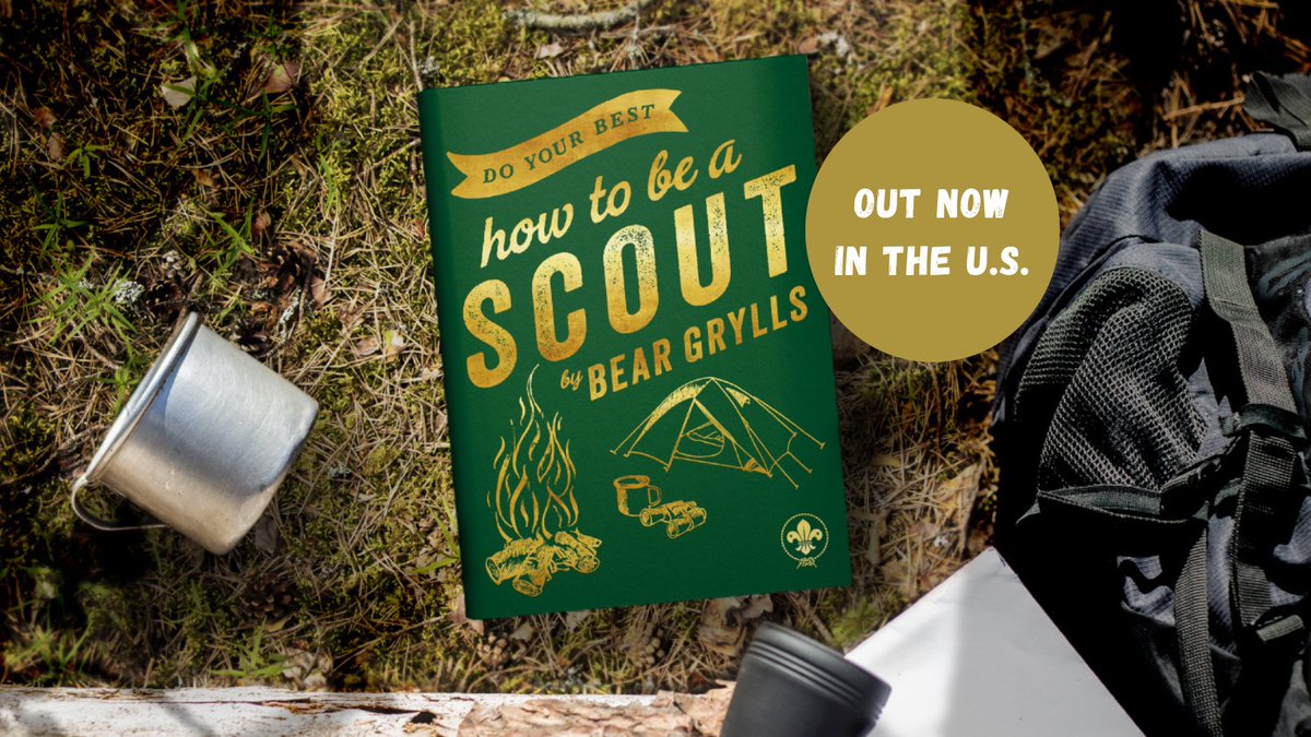 “Hefty helpings of useful bits and motivational advice for enjoying the great outdoors.” —@KirkusReviews Do Your Best by @BearGrylls is now available in the US! This book is for anyone who is a Scout, was a Scout or wants to be a #Scout. 🏕️ Learn more: bit.ly/3wQeiwl