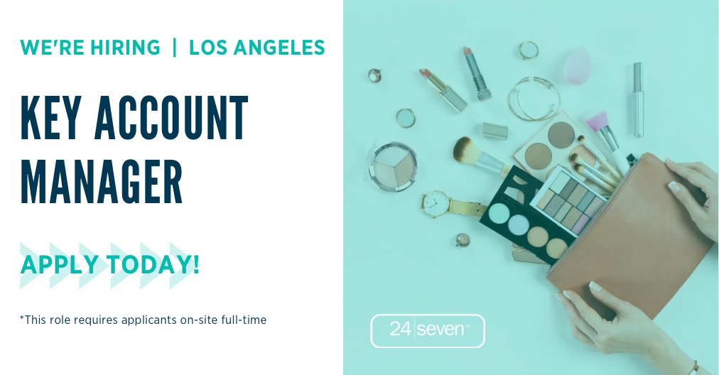 Our well-known global #beauty client is looking for a Key Account Manager to join their #LA team! In this role, you will be responsible for managing and expanding specialty customer accounts. Sound like the perfect fit role? Apply today! bit.ly/44QLTDr