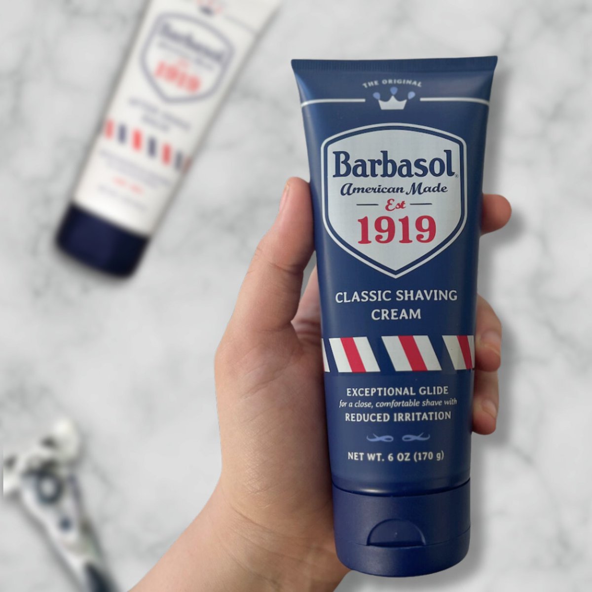 Have you tried our Barbasol 1919 collection? Shop 1919 with the link in our bio for the smoothest glide of your life. 🪒