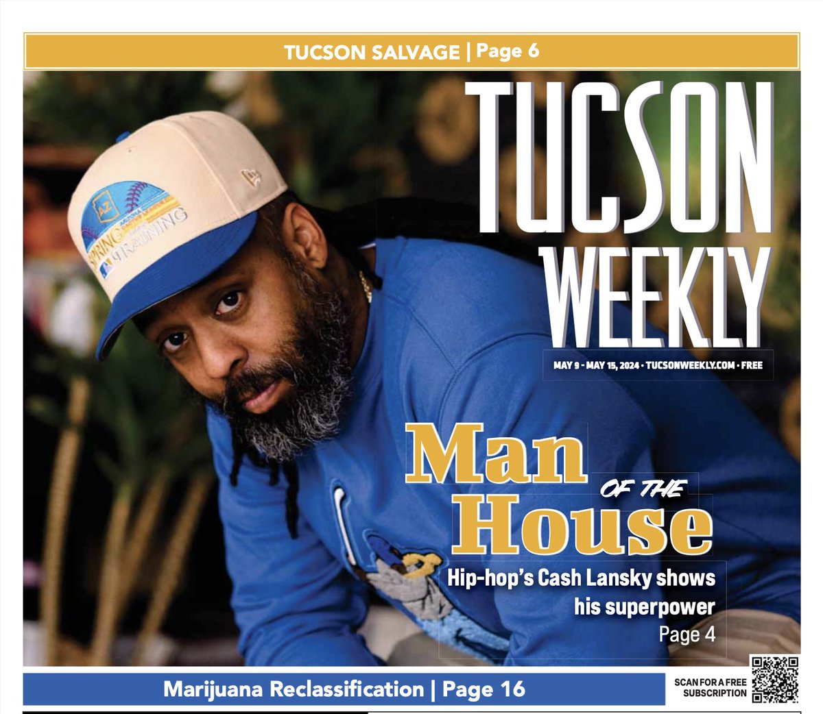 Tucson's @Cashlansky lands the cover story for his hometown paper @tucsonweekly 

Read Here: tinyurl.com/cashtucwkly
