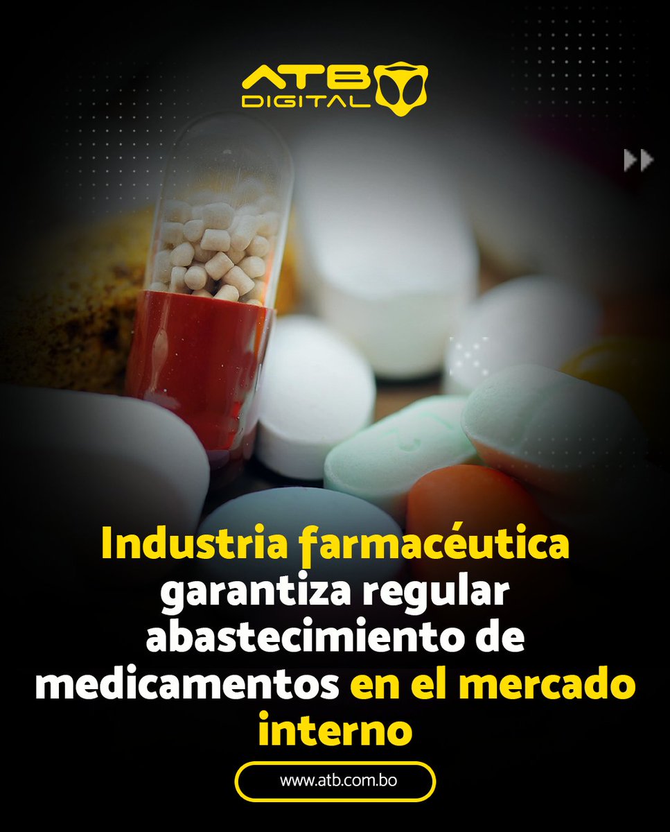 El sector farmacéutico garantiza el regular abastecimiento de medicamentos en el mercado interno, tanto para las instituciones públicas como privadas, así lo afirmó la gerente de la Cámara Farmacéutica, Cecilia Antezana.
#ATBDigital #ATBNoticias #salud