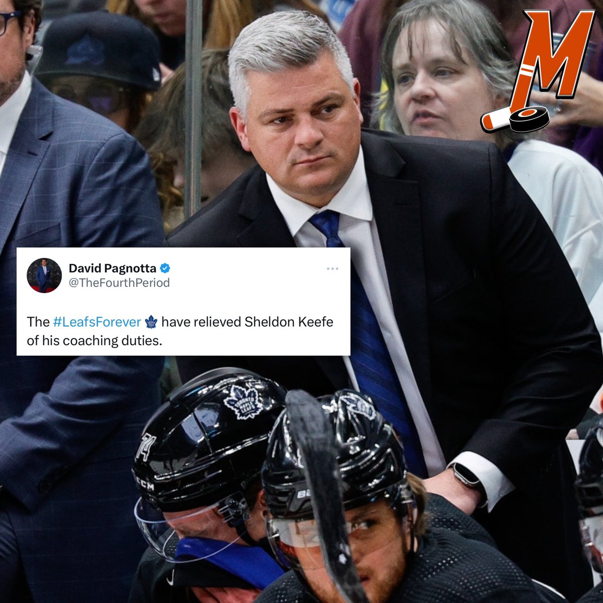 The #LeafsForever are making some changes 👀 Sheldon Keefe has been let go and they’ll have a new bench boss #NHL | #ShowYourFlyer