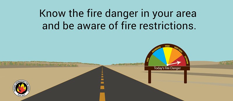 Know the fire danger in your area and be aware of fire restrictions. Adhere to your state's outdoor burning guidance. Contact your local fire agency as smoke from open burning can cause unnecessary public health and safety concerns. #AKWildfirePreventionAndPrepWeek