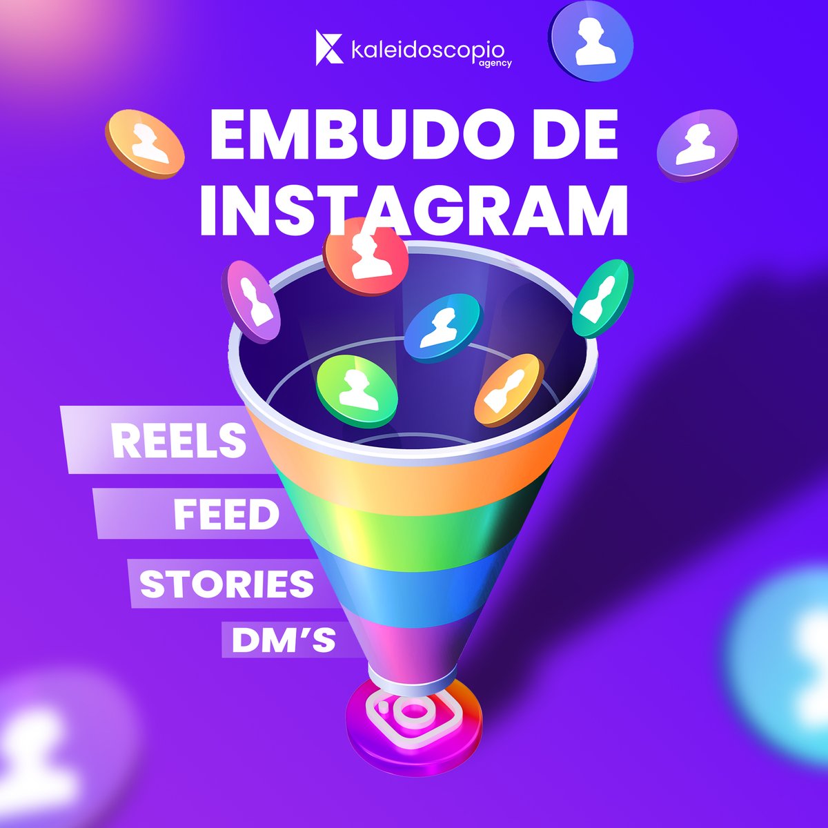 AgencyKPR's tweet image. ¡Optimiza tu estrategia en Instagram con el embudo de conversión! 📈 ​
Maximiza cada etapa del proceso y haz que tu marca destaque en la plataforma favorita de millones.  🚀💬​

 #InstagramMarketing #EmbudoDeConversión