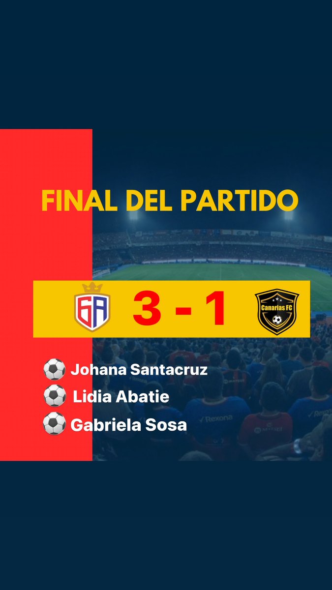 TORMENTAA y +3 se vino para GA 😍😍🌪️💙❤️

⚽️ @johana_santacruz97 
⚽️ <a href="/abadie_li/">Lidia Abadie</a> 
⚽️ @gabisosavarela 
#VamosGA