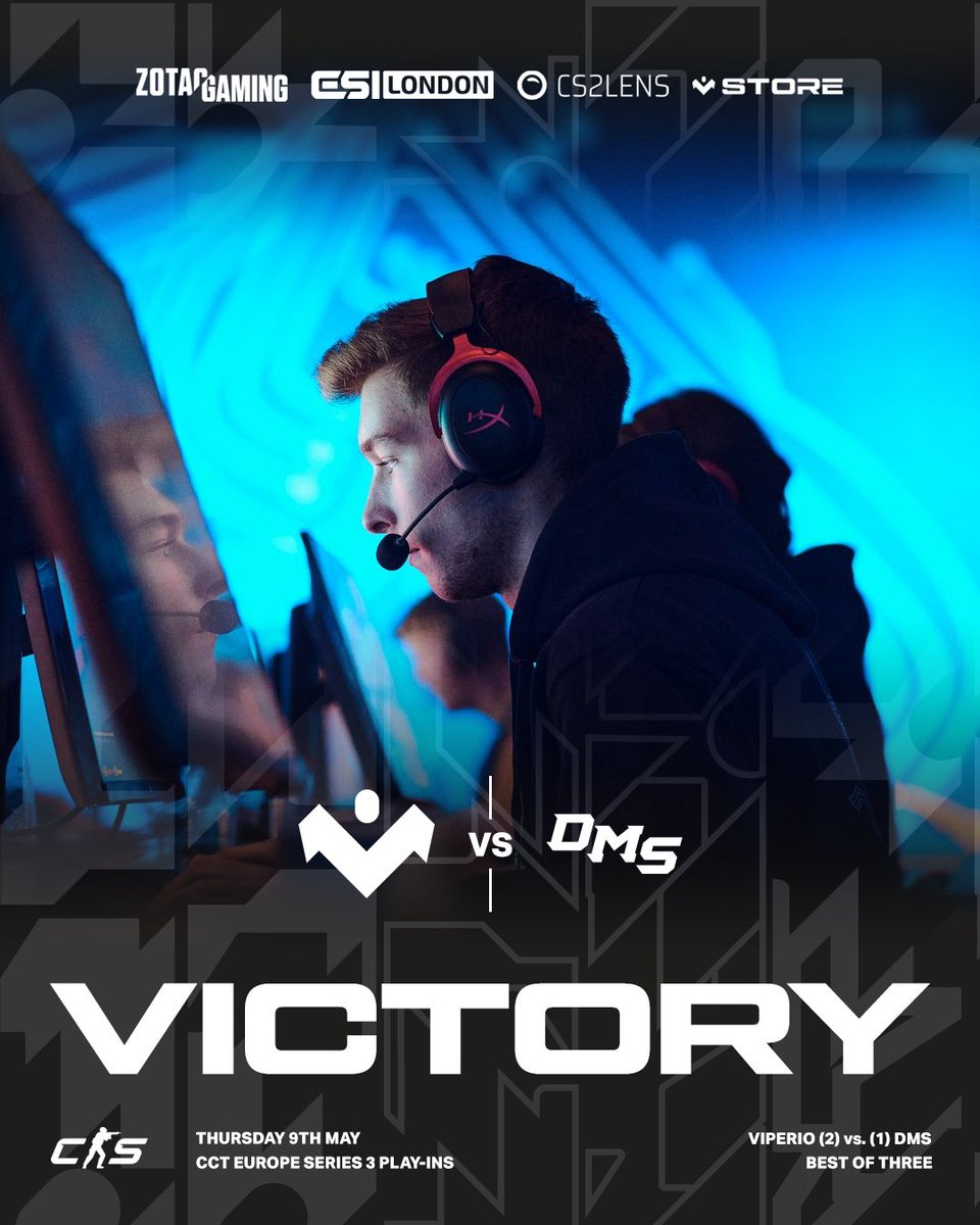 VICTORY! Viperio take down DMS 2-1 in @cctour_gg to top our Group C of the Play-Ins stage!