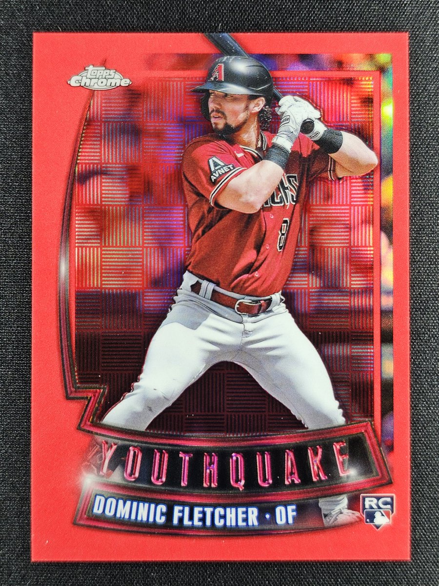 #tankstax til TONIGHT! $4 flat shipping

Dominic Fletcher 2023 topps chrome youthquake red Refractor rc /5

$25