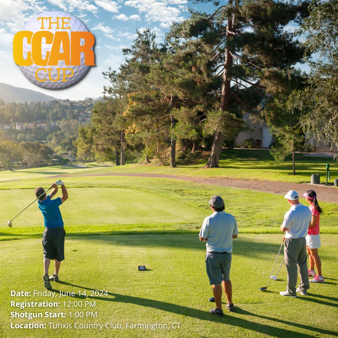Join us for some sun, team building, and friendly competition at our 11th Annual CCAR Cup Charity Golf Tournament - all proceeds go directly towards Recovery Support Services in CT! Registration and sponsorships are available here - ccar.us/events/ccar-cu… #Connecticutgolf