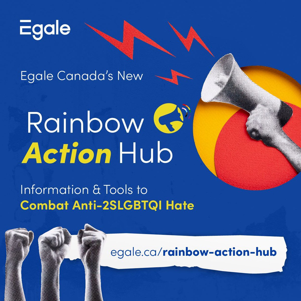 This #IDAHOBIT2024, help keep yourself and your communities safe by accessing Egale Canada’s Rainbow Action Hub for information, tools, and resources to combat anti-2SLGBTQI hate. Learn more at egale.ca/rainbow-action…
