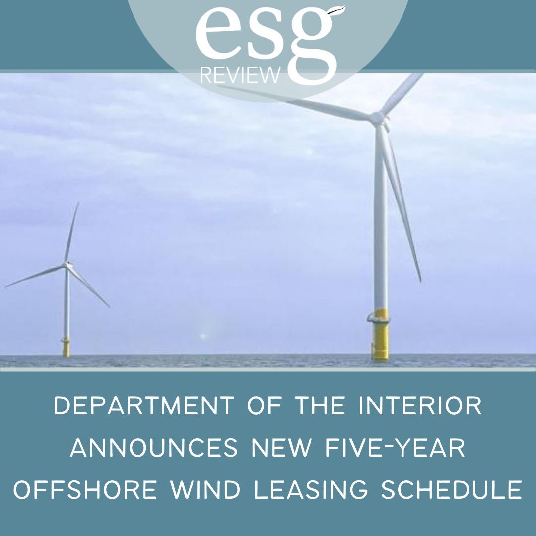 The leasing schedule includes four potential offshore lease sales in 2024, one each in 2025 and 2026, two in 2027, and four in 2028. Read more here: buff.ly/4b3LEa8
#offshorewind #windleases #offshorelease #windenergy #windpower #windfarm