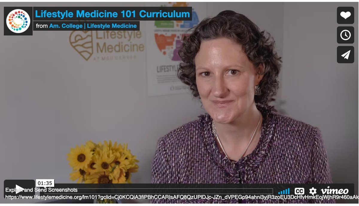LM 101 Curriculum valued at $1,150, but it's yours for free thanks to the American College of Lifestyle Medicine. Looking to teach #lifestylemedicine next year? These slides have been used for college, Masters, PhD, MD+CME level courses. Check it out. bit.ly/3OmlnZ5